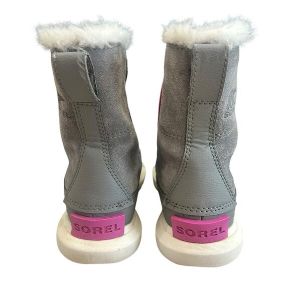 SOREL Kids Explorer Lace Winter Boot 1 - Picture 4 of 8